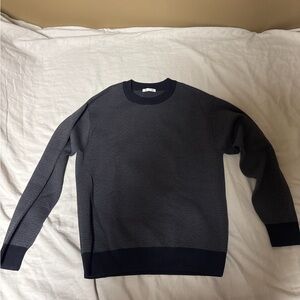 Classic Navy Crewneck Sweater